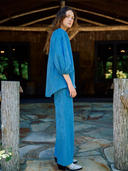 Bronco Bellini Blouse in Denim