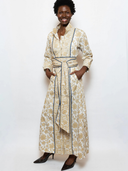 Marrakech Kaftan in Chino/Navy Vintage Lily