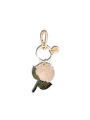 Hydrangea Bag Charm in White
