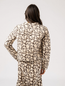 The Pari Quilted Jacket in Cocoa