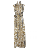 Marrakech Kaftan in Chino/Navy Vintage Lily