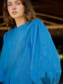 Bronco Bellini Blouse in Denim
