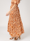 The Abby Skirt in Cinnamon Jardin