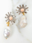 Pinka Earrings in Blush