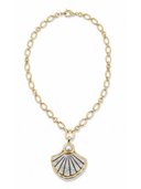 Lustre Shell Necklace