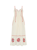 The Carmen Dress in Gardenia