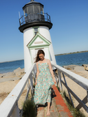 The Mallorca Maxi in Nantucket Print