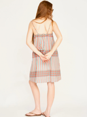 Ilio Short Dress in Campfire Plaid