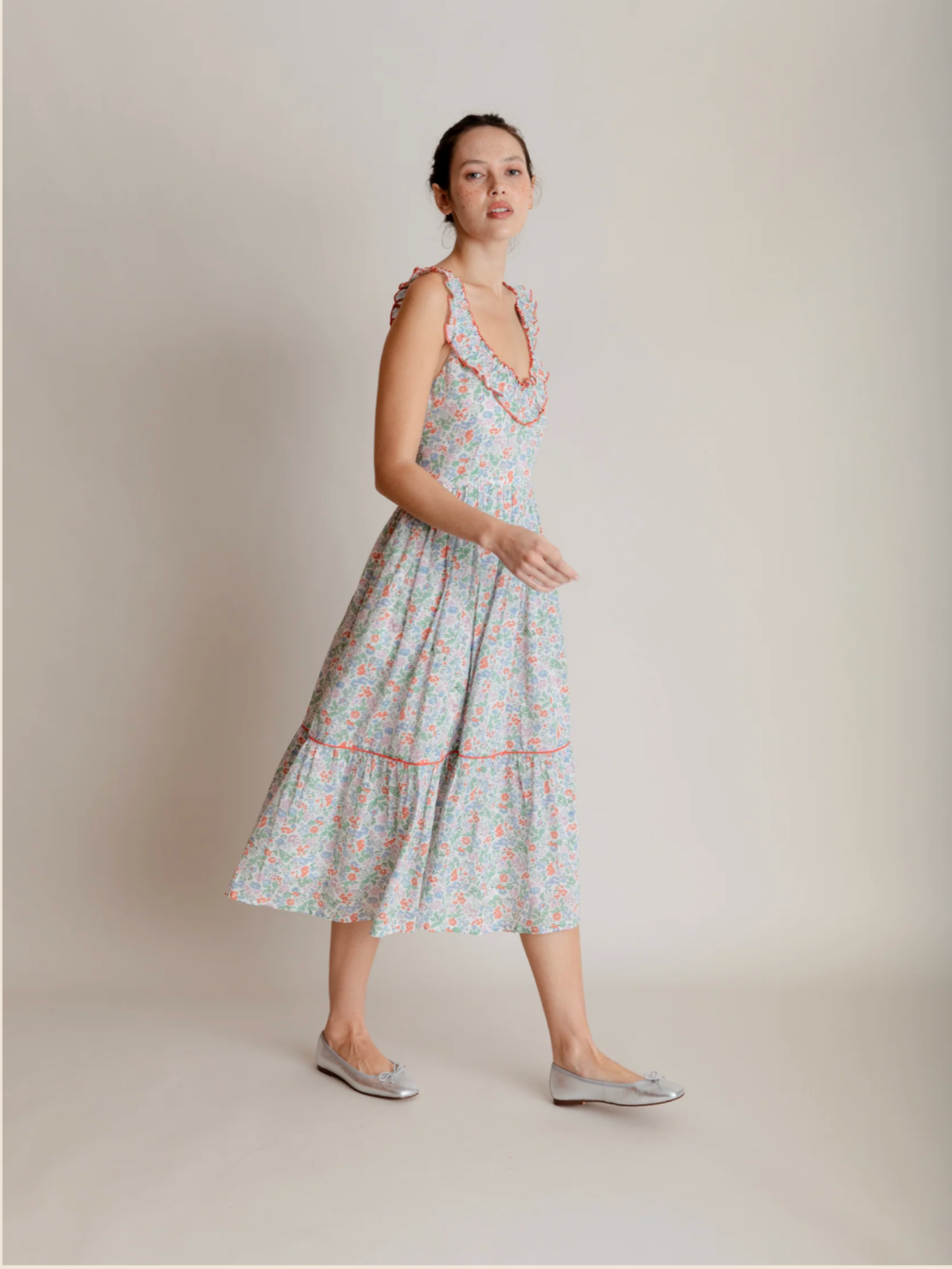 Maeve Dress in Vintage Fleures - Pre Order - S - Daydress Maeve Dress in Vintage Fleures - Pre Order - S - Daydress