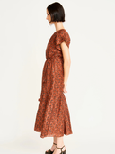 Vienna Maxi Dress in Amber Cattail