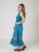 The Margot Dress | Blue Love Stripe