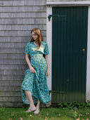 The Abby Skirt | Blue Wiley Floral