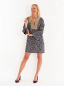 Minnie Mini Dress in Menemsha Navy