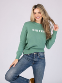Sister Sweater in Marine Green