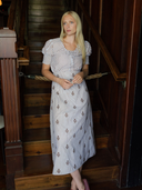 The Louisa Top + Markey Skirt | Brown Stripe