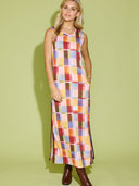 Berkley Dress in Terracotta Check