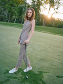 Regatta Top in Brown Gingham