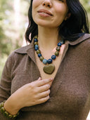 De La Tierra Chunky Heart Necklace