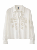 Phoebe Shirt in Ottoman Applique