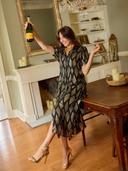 The Kris Dress | Black Deco