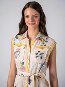 Orion Pocket Jumpsuit in Camellia Print