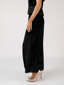 The Markey Skirt in Black Velvet