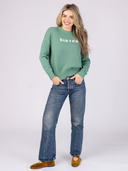 Sister Sweater in Marine Green