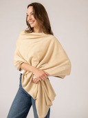 Cotton Cashmere Wrap | Beige