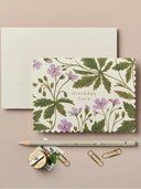 Geranium Birthday Love Card
