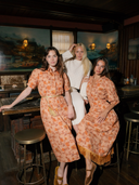 The Kris Dress in Cinnamon Jardin