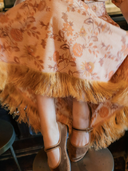 The Markey Skirt in Cinnamon Jardin
