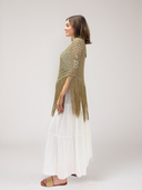 Limay Poncho in Tan