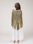 Limay Poncho in Tan