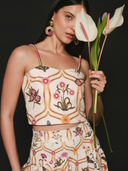 Sunny Printed Crop Top