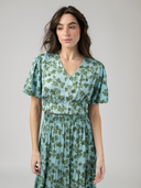 The Abby Top | Blue Wiley Floral