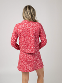 The Pari Quilted Jacket in Jaipur Ruby