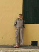 Lydia Sweatshirt in Blakely Seasame