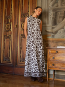 Tibi Dress in Espresso Vintage Lily