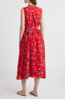 Cheyenne Midi Dress in Fiore Rosso