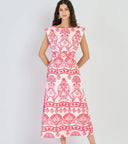 Perry Dress in Fontana Blush