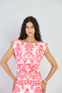 Perry Dress in Fontana Blush