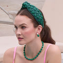 Malachite Baroque Collar Necklace