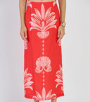 Aspen Skirt in Palm Springs Rouge