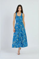 Nico Dress in Mermaid Navy
