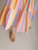 Maeve Dress in Sorbet Stripe
