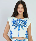 Piper Top in Palm Springs Navy