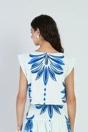 Piper Top in Palm Springs Navy