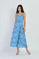 Beyond by Vera Dress Nico Dress in Cabaret Aqua