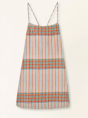 Ilio Short Dress in Campfire Plaid