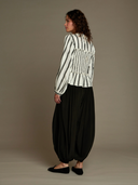 Arles Top in Block Printed Stripe
